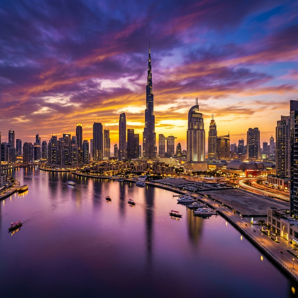 Paisaje de Emiratos Árabes