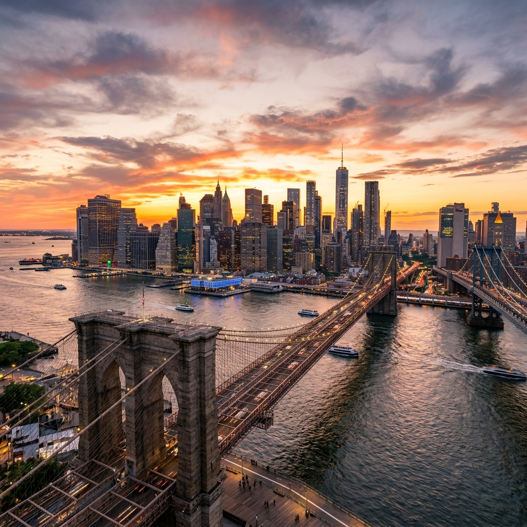 Paisaje de Nueva York
