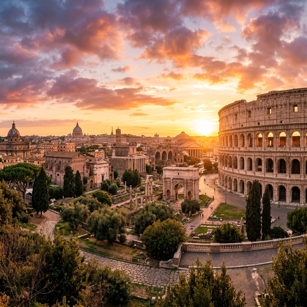 Paisaje de Roma